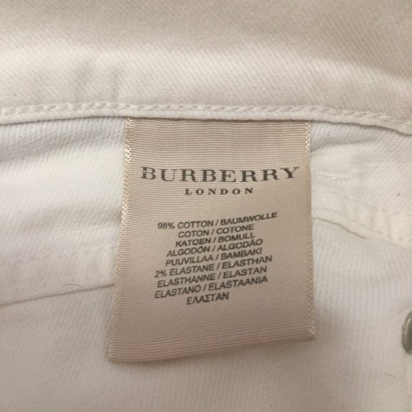 Burberry White Skinny Jeans - Picture 3 of 7